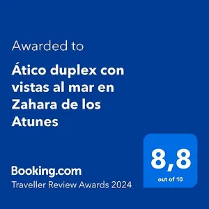 ático Duplex Con Vistas Al Mar En Zahara De Atunes Apartamento